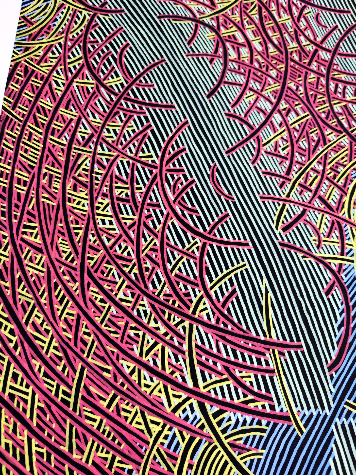 Chaos waves Painting