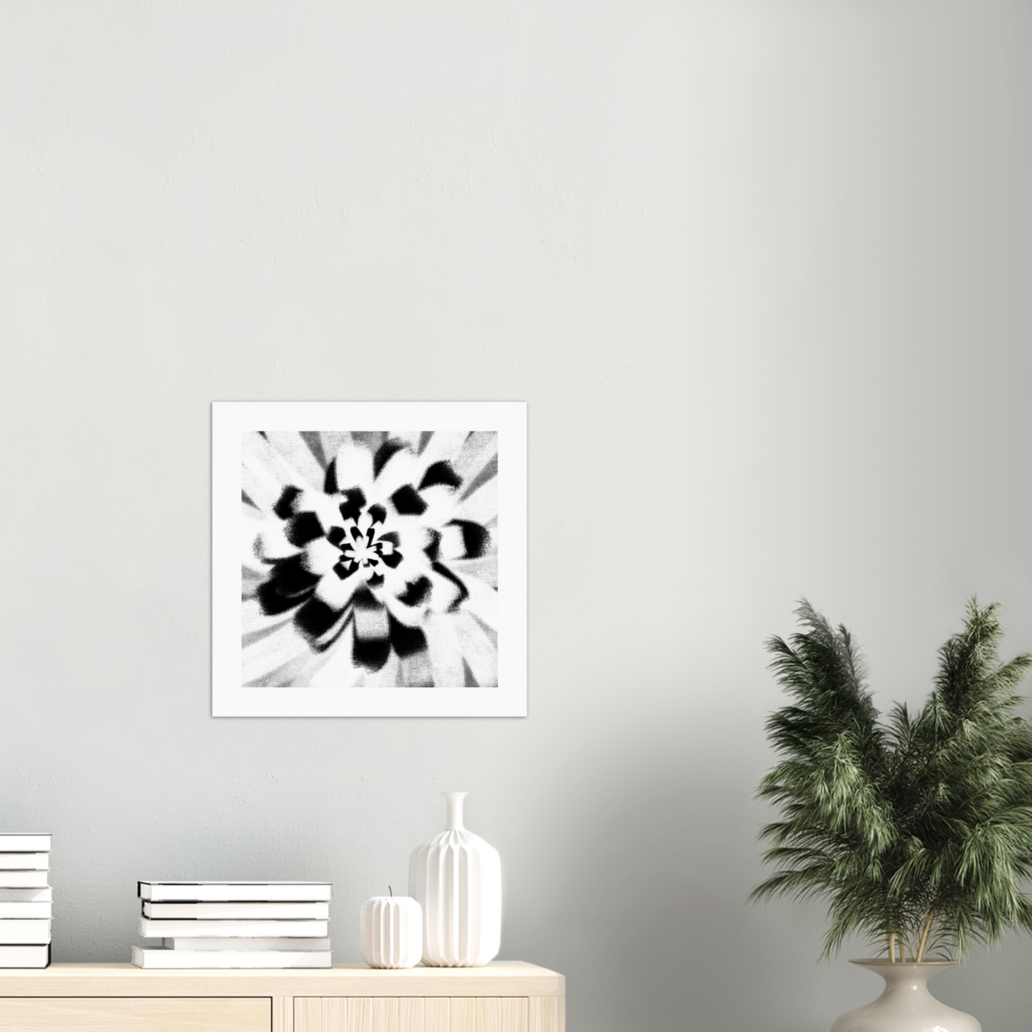 Central point Giclée Print