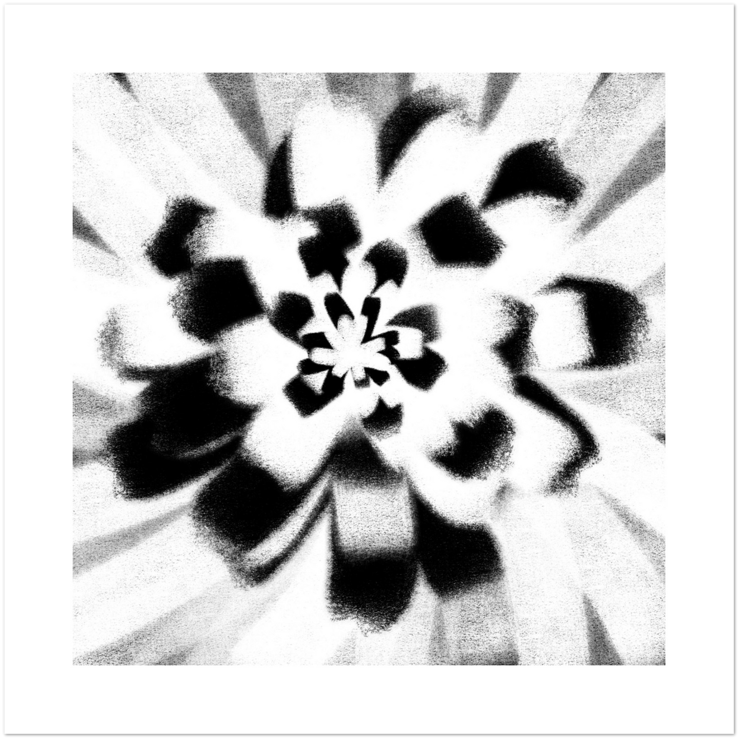 Central point Giclée Print
