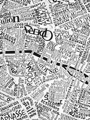 Linocut Map series
