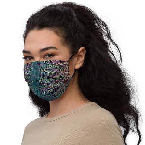 abstract design Premium face mask