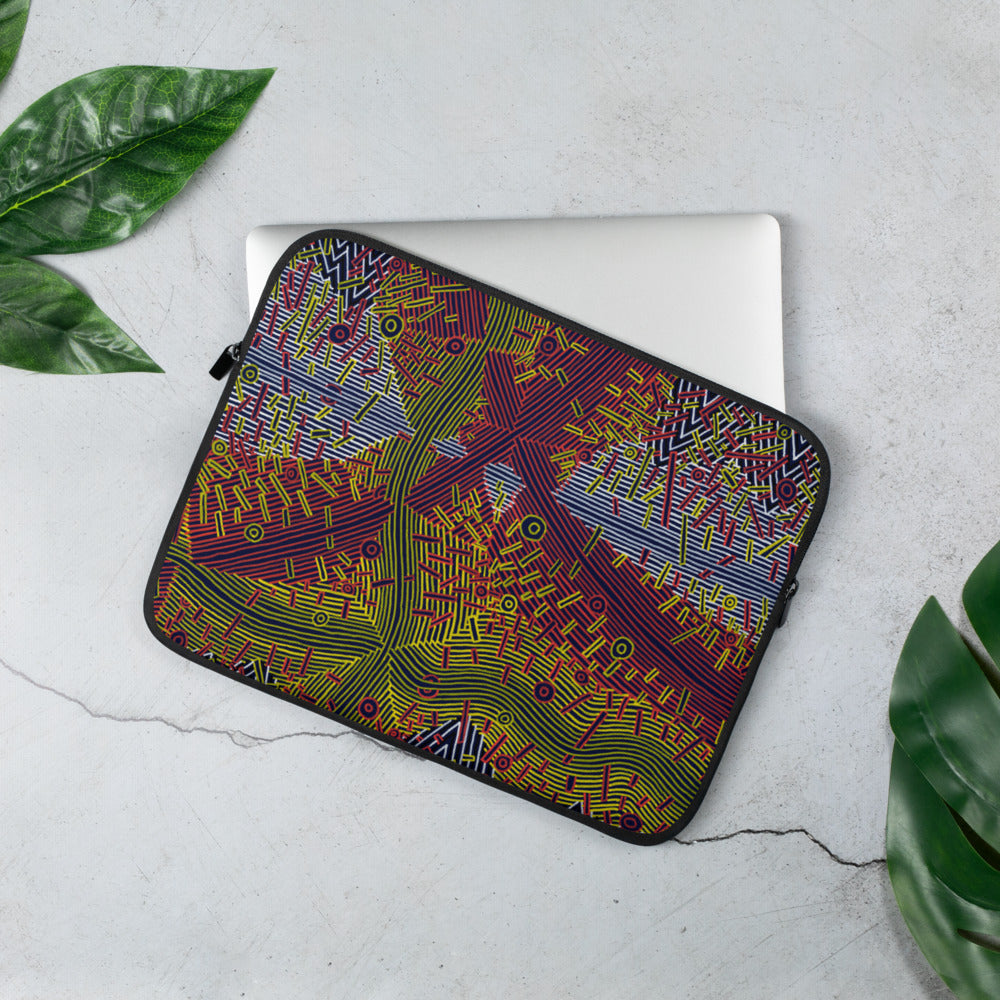 Abstract painting design Laptop Sleeve