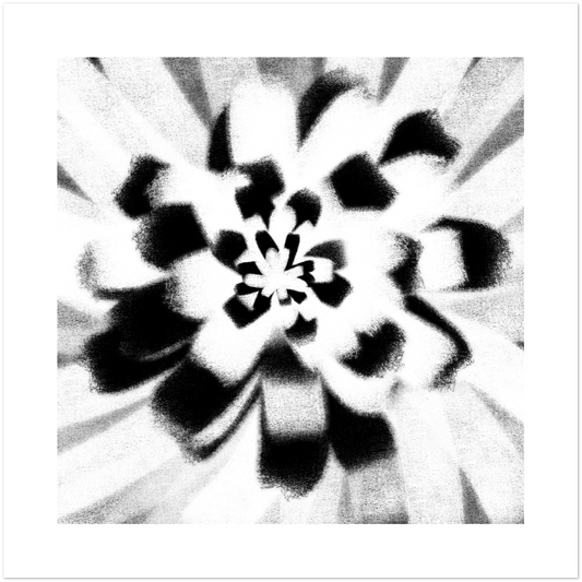 Central point  Giclée Print