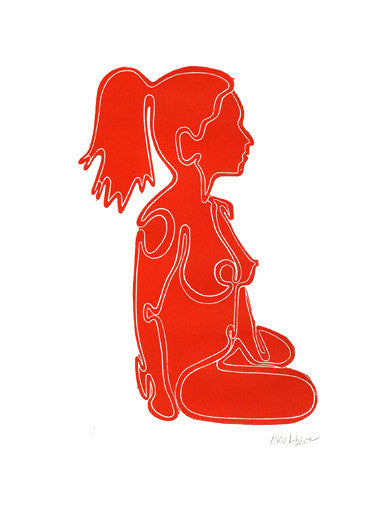 Shes Watching - Red